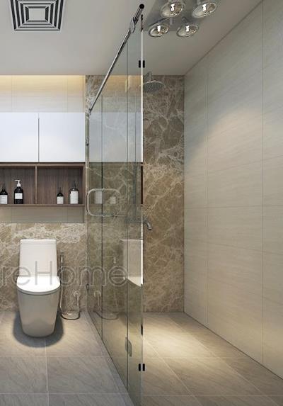  Vách kính phòng tắm hiện đại, tinh tế